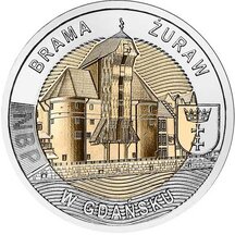 5 Zloty Poland 2021 - Brama Zuraw