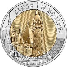 5 Zloty Poland 2022 - Moszna Castle