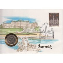 Numismatic Envelope Austria 1983