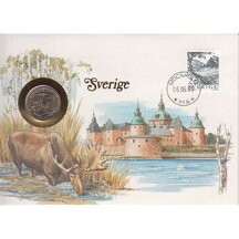 Numismatic Envelope Sweden 1985
