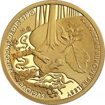 100 EURO Slovakia 2015 - Carpathian Beech Forests