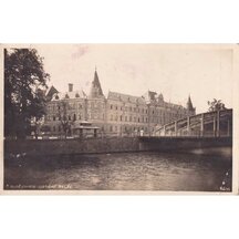 Postcard České Budějovice 1931 - Justice Palace