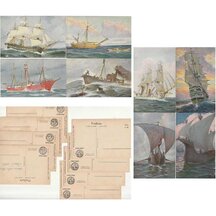 Postcards Ship Mix