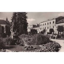 Postcard Prešov - Neptune Fountain