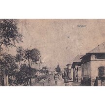 Postcard Zborov 1922