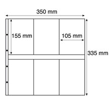 Replacement sheets for postcards MAXIMUM 3C