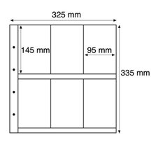 Replacement sheets for postcards MAXIMUM 6C