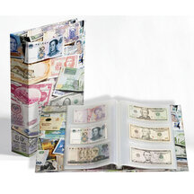 Album for banknotes - with print