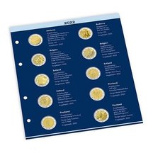 Dividers for 2 EURO coins NUMIS 2022