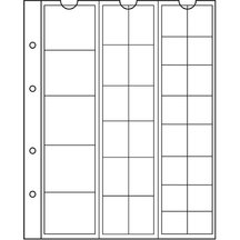 Replacement sheets for coins NUMIS NH33