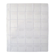 Coin sheets with flap NUNOFI II A5/30