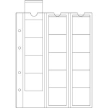 Replacement sheets for coins OPTIMA M15