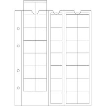 Replacement sheets for coins OPTIMA M35