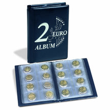 Pocket album for 2 euro coins