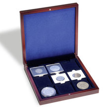 Wooden case for 9 coins