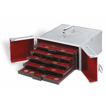 Aluminum box for coin drawers series MB