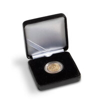 Metal case for 2 euro coin