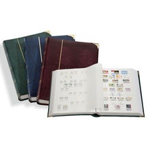 Album for postage stamps with white pages