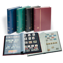 Album for postage stamps with white pages - 64 pages
