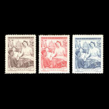 Series of stamps Czechoslovakia 1948 - All-Sokol Rally