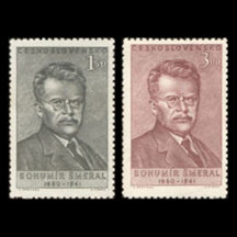 Series of Stamps Czechoslovakia 1951 - B. Šmeral