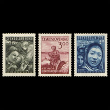Series of Czechoslovak Stamps 1951 - International Women's Day