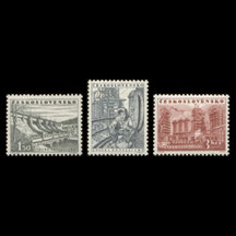 Series of Czechoslovak Stamps 1953 - Constructions of Socialism