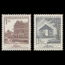 Series of Stamps Czechoslovakia 1953 - Z. Nejedlý
