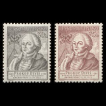 Series of Stamps Czechoslovakia 1954 - Prokop Diviš