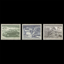 Series of Stamps Czechoslovakia 1955 - Promotion of Czechoslovak Products