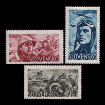 Series of Stamps SR 1943 - Military