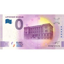 0 Euro Souvenir 2022 - Liptov Museum