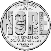 25 Cent USA 2024 - Pauli Murray