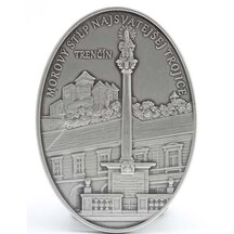 Medal Plague Columns - Trenčín (Ag)