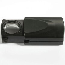 LED pull-out magnifier
