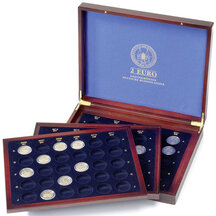 Wooden box 2 EURO coins - Germany