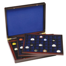 Wooden box for 144 coins up to 30 mm